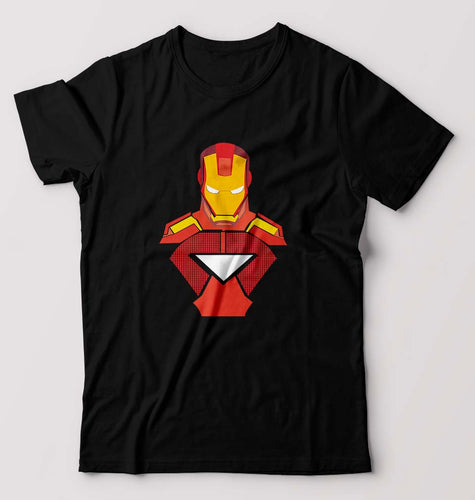 Iron Man T-Shirt for Men-Black-Ektarfa.online