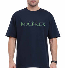 Load image into Gallery viewer, Matrix Oversized T-Shirt for Men-Navy Blue-Ektarfa.online
