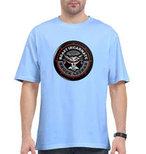 Load image into Gallery viewer, Brock Lesnar (WWE) Oversized T-Shirt for Men-Baby Blue-Ektarfa.online
