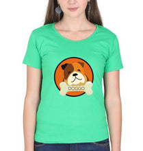 Load image into Gallery viewer, Dog T-Shirt for Women-Flag Green-Ektarfa.online
