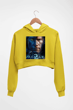 Load image into Gallery viewer, Avatar Crop HOODIE FOR WOMEN-Mustard Yellow-Ektarfa.online
