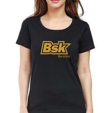 Load image into Gallery viewer, Bershka(BSK) T-Shirt for Women-Black-Ektarfa.online
