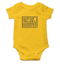 Load image into Gallery viewer, Keith Haring Kids Romper For Baby Boy/Girl-0-5 Months(18 Inches)-Yellow-Ektarfa.online
