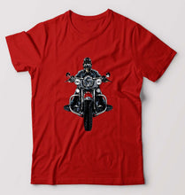 Load image into Gallery viewer, Biker T-Shirt for Men-Red-Ektarfa.online

