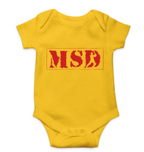 Load image into Gallery viewer, MS Dhoni (MSD) Kids Romper For Baby Boy/Girl-Yellow-Ektarfa.online
