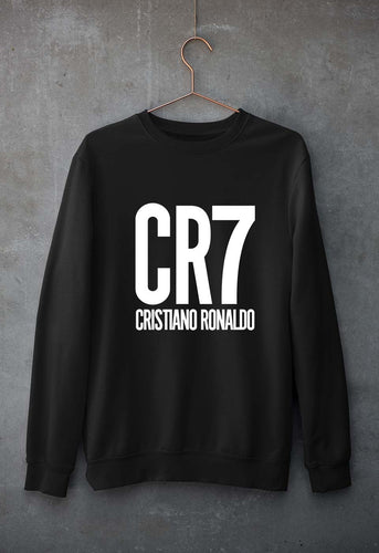 Cristiano Ronaldo CR7 Unisex Sweatshirt for Men/Women-Black-Ektarfa.online