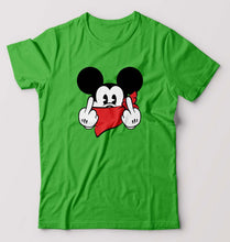 Load image into Gallery viewer, Mickey Mouse Fuck T-Shirt for Men-flag green-Ektarfa.online
