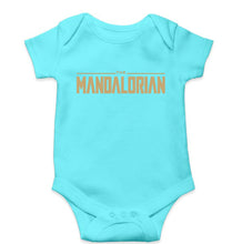 Load image into Gallery viewer, The Mandalorian Kids Romper For Baby Boy/Girl-Sky Blue-Ektarfa.online
