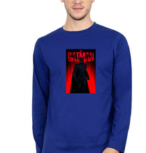Load image into Gallery viewer, Batman Superhero Full Sleeves T-Shirt for Men-Royal Blue-Ektarfa.online

