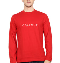 Load image into Gallery viewer, Friends Full Sleeves T-Shirt for Men-Red-Ektarfa.online
