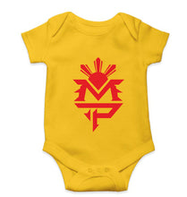 Load image into Gallery viewer, MP Manny Paquiao Pacman Kids Romper For Baby Boy/Girl-Yellow-Ektarfa.online
