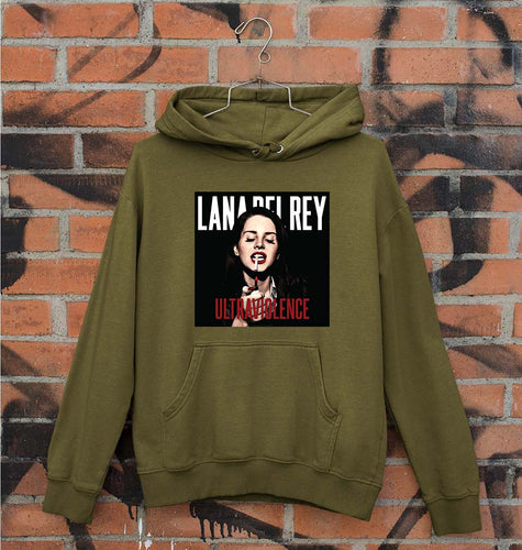 Lana Del Rey Unisex Hoodie for Men/Women-Olive Green-Ektarfa.online