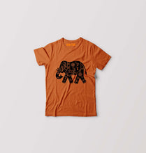 Load image into Gallery viewer, Elephant Kids T-Shirt for Boy/Girl-Orange-Ektarfa.online
