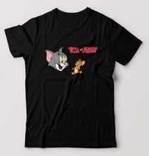 Load image into Gallery viewer, Tom and Jerry T-Shirt for Men-Black-Ektarfa.online
