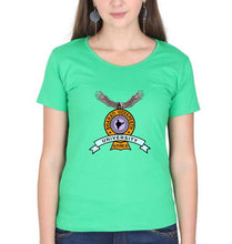 Load image into Gallery viewer, Bharati Vidyapeeth T-Shirt for Women-Flag Green-Ektarfa.online
