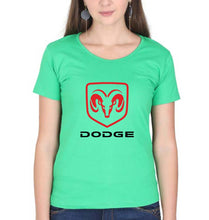 Load image into Gallery viewer, Dodge T-Shirt for Women-Flag Green-Ektarfa.online
