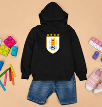 Load image into Gallery viewer, Uruguay Football Kids Hoodie for Boy/Girl-Black-Ektarfa.online

