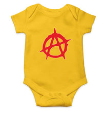 Load image into Gallery viewer, Anarchy Kids Romper Kids Romper For Baby Boy/Girl-0-5 Months(18 Inches)-Yellow-Ektarfa.online
