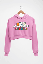 Load image into Gallery viewer, Rossi The Doctor Crop HOODIE FOR WOMEN-Light Baby Pink-Ektarfa.online
