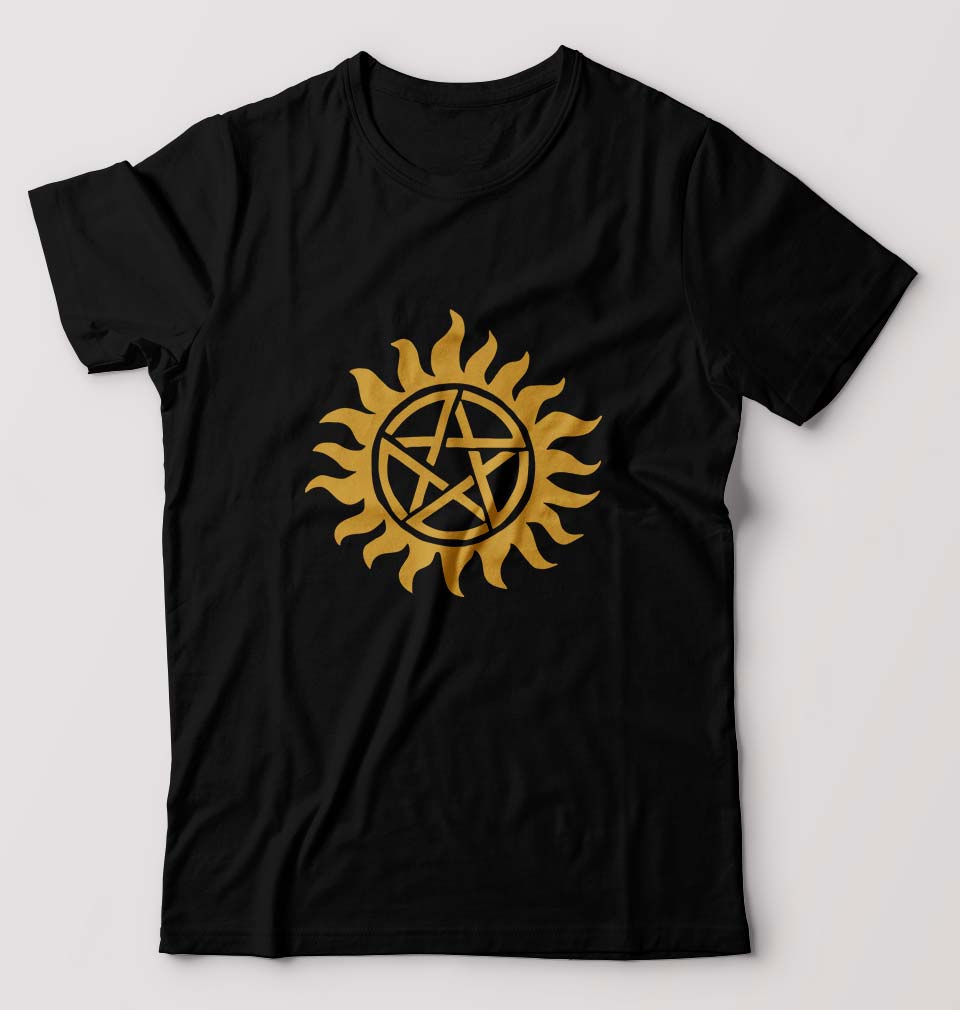 Supernatural T-Shirt for Men-Black-Ektarfa.online