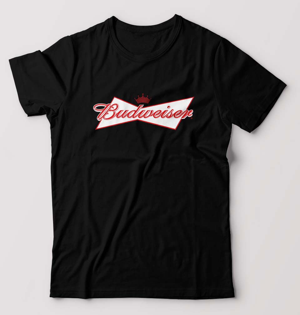 Budweiser T-Shirt for Men-Black-Ektarfa.online