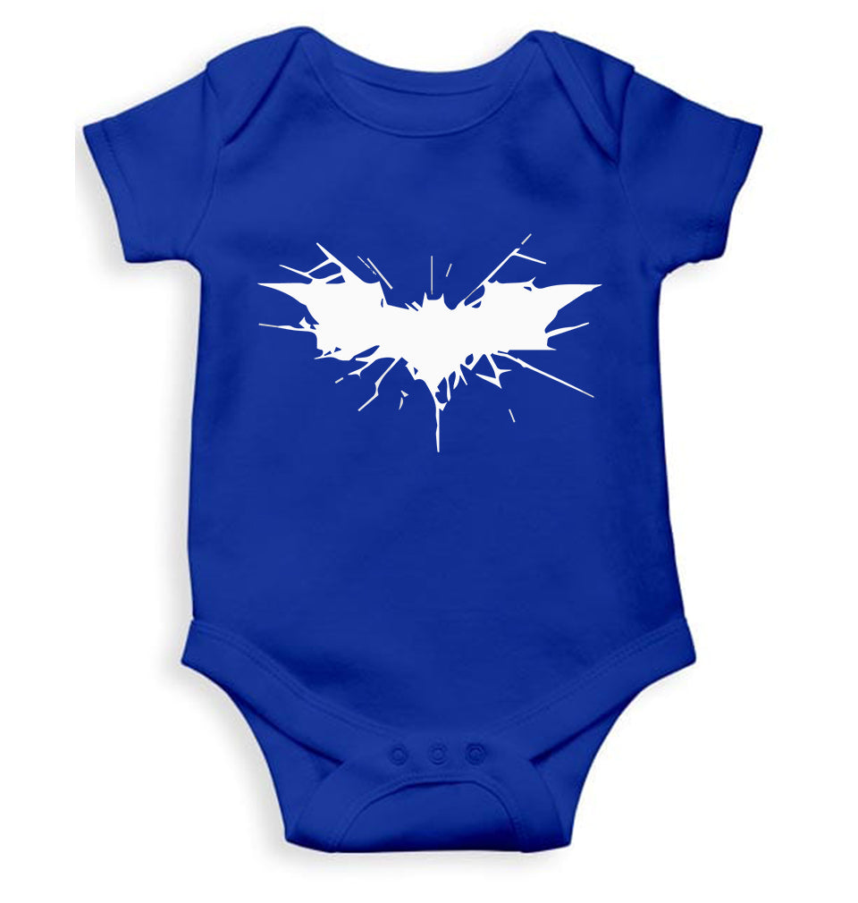 Batman Kids Romper For Baby Boy/Girl-0-5 Months(18 Inches)-Royal Blue-Ektarfa.online