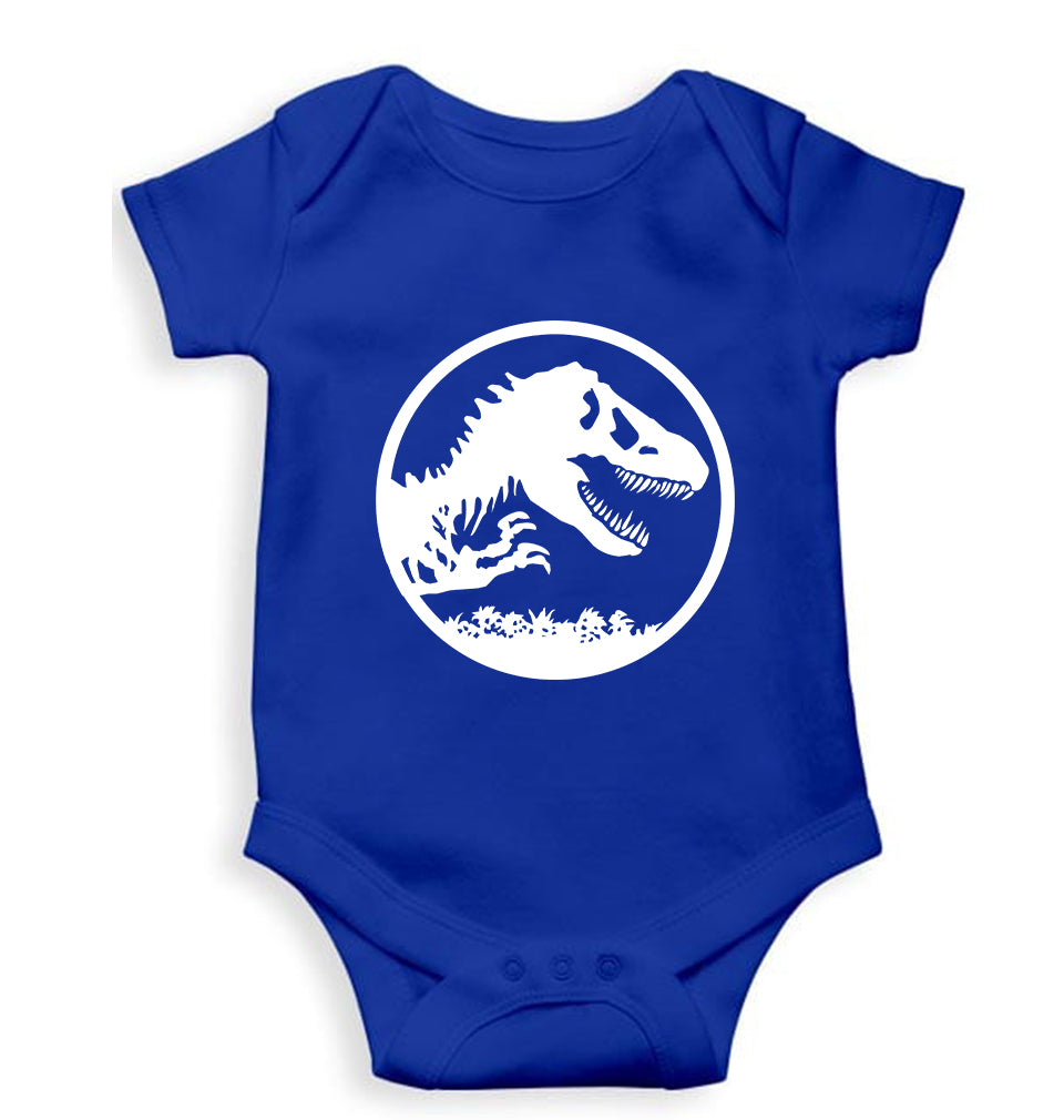 Jurassic World Kids Romper For Baby Boy/Girl-Royal Blue-Ektarfa.online
