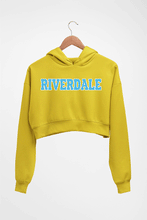 Load image into Gallery viewer, Riverdale Crop HOODIE FOR WOMEN-Mustard Yellow-Ektarfa.online
