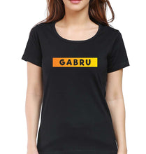 Load image into Gallery viewer, Gabru T-Shirt for Women-Black-Ektarfa.online
