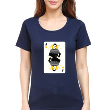 Load image into Gallery viewer, Risa Rodil T-Shirt for Women-Navy Blue-Ektarfa.online
