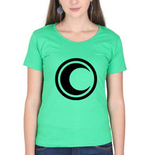 Load image into Gallery viewer, Moon Knight T-Shirt for Women-Flag Green-Ektarfa.online
