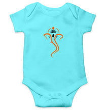 Load image into Gallery viewer, Shree Ganesh Kids Romper For Baby Boy/Girl-0-5 Months(18 Inches)-Sky Blue-Ektarfa.online
