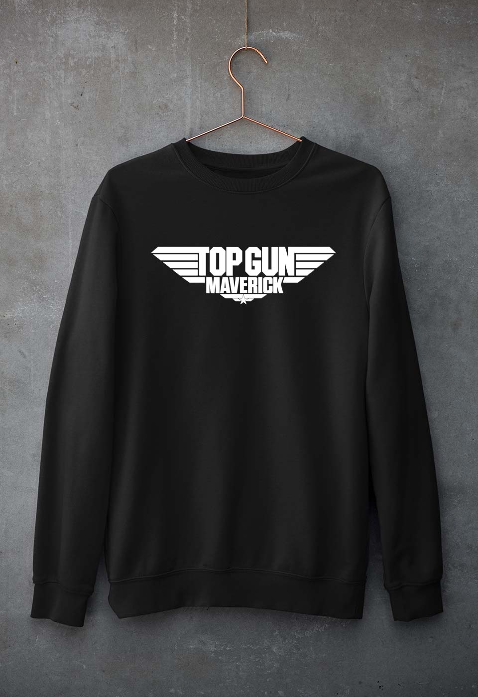 Top Gun Unisex Sweatshirt for Men/Women-Black-Ektarfa.online