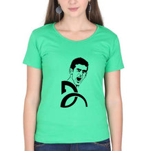 Load image into Gallery viewer, Novak Djokovic T-Shirt for Women-Flag Green-Ektarfa.online
