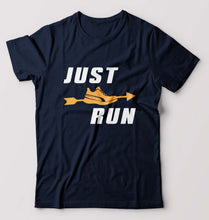 Load image into Gallery viewer, Runner Running T-Shirt for Men-Navy Blue-Ektarfa.online
