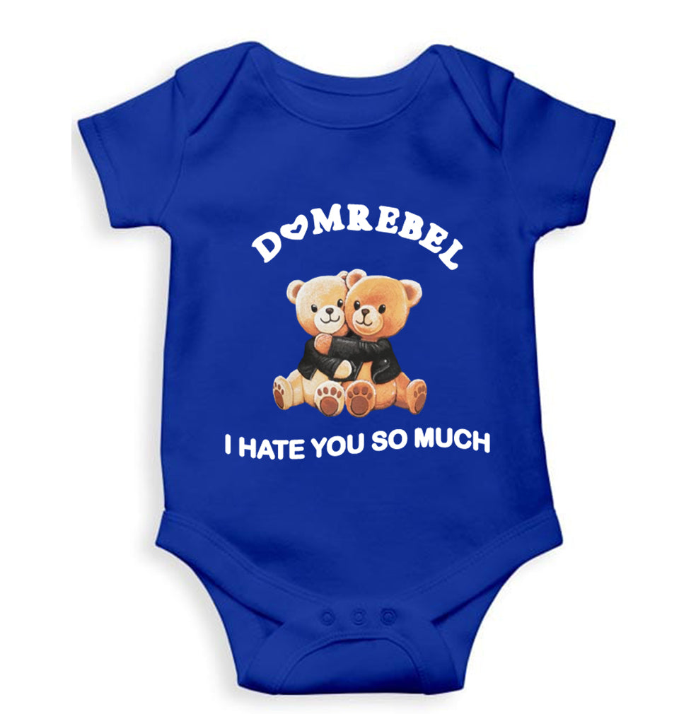 Domrebel Bear Kids Romper For Baby Boy/Girl-Royal Blue-Ektarfa.online