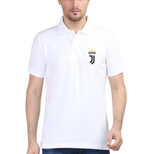 Load image into Gallery viewer, Juventus Logo Polo T-Shirt for Men-White-Ektarfa.online
