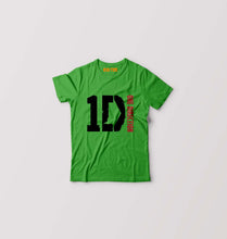 Load image into Gallery viewer, One Direction Kids T-Shirt for Boy/Girl-Flag Green-Ektarfa.online
