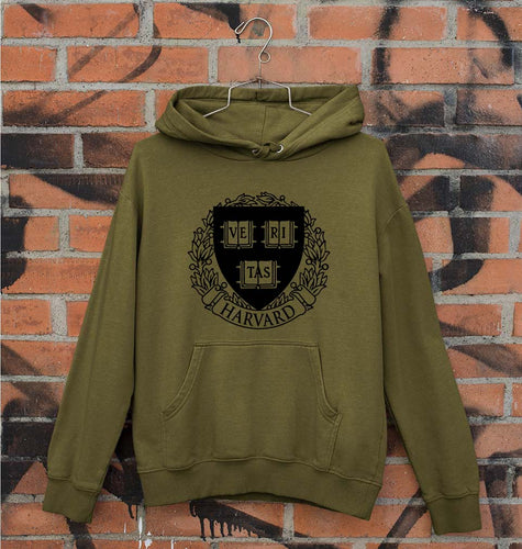 Harvard Unisex Hoodie for Men/Women-Olive Green-Ektarfa.online