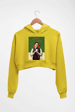 Load image into Gallery viewer, Ronnie O&#39;Sullivan Snooker Crop HOODIE FOR WOMEN-Mustard Yellow-Ektarfa.online
