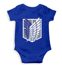 Load image into Gallery viewer, Attack on Titan Kids Romper For Baby Boy/Girl-Royal Blue-Ektarfa.online
