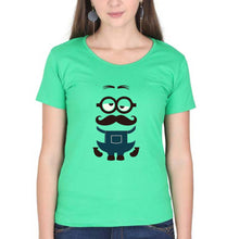 Load image into Gallery viewer, Minion T-Shirt for Women-Flag Green-Ektarfa.online
