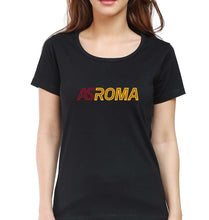 Load image into Gallery viewer, A.S. Roma T-Shirt for Women-Black-Ektarfa.online
