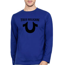 Load image into Gallery viewer, True Religion Full Sleeves T-Shirt for Men-Royal Blue-Ektarfa.online
