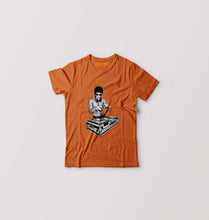 Load image into Gallery viewer, DJ Bruce Lee Kids T-Shirt for Boy/Girl-Orange-Ektarfa.online
