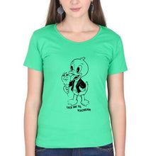 Load image into Gallery viewer, Domrebel Duck T-Shirt for Women-Flag Green-Ektarfa.online
