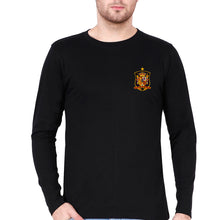 Load image into Gallery viewer, Spain Football Full Sleeves T-Shirt for Men-Black-Ektarfa.online
