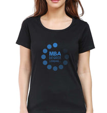 Load image into Gallery viewer, MBA T-Shirt for Women-Black-Ektarfa.online

