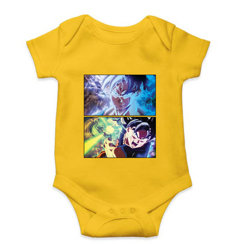 Goku Kids Romper For Baby Boy/Girl-Yellow-Ektarfa.online