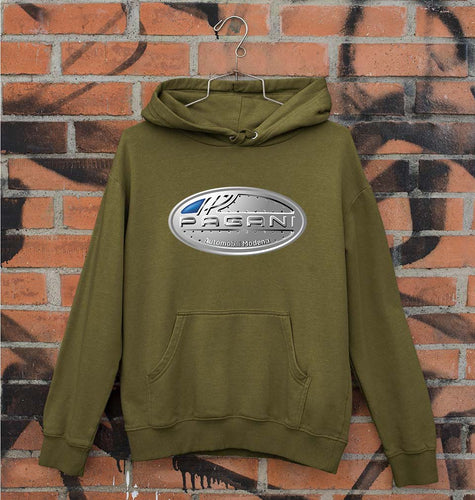 Pagani Unisex Hoodie for Men/Women-Olive Green-Ektarfa.online